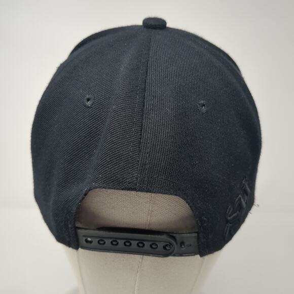 Las Vegas LA Snapback Hat Black One Size Adjustable Embroidered Chelona - Picture 6 of 10